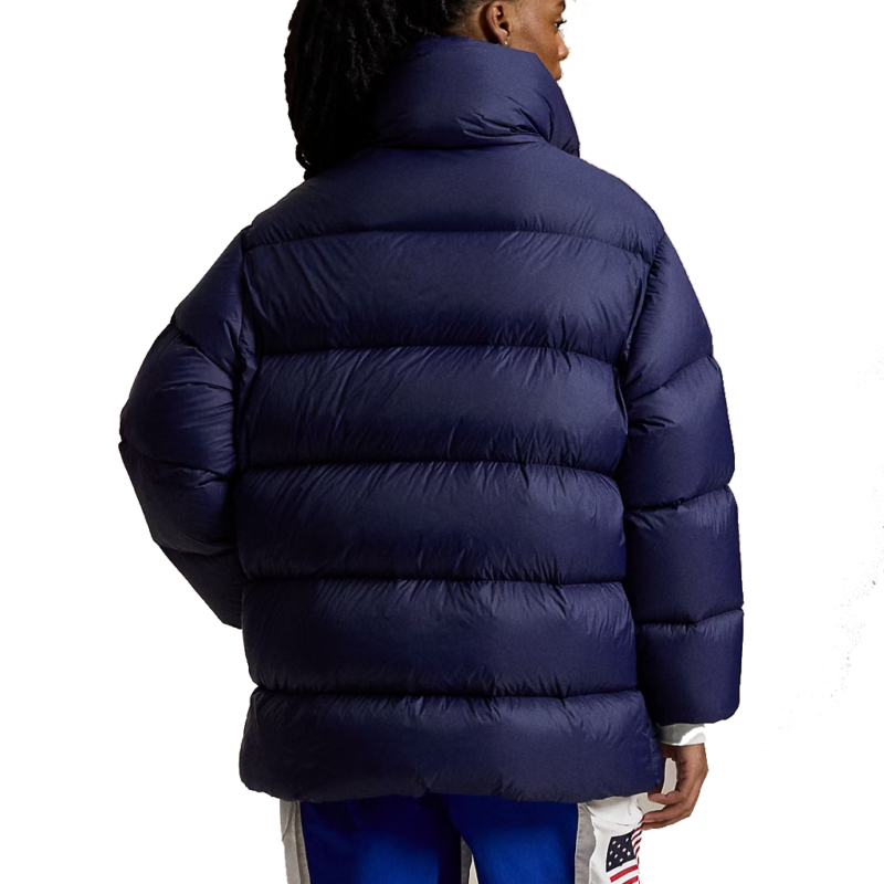 Hoda Kotb Today 2026 Team Blue Puffer Jacket
