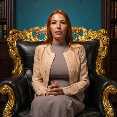 House Of Villains S03 Drita D'Avanzo Beige Jacket
