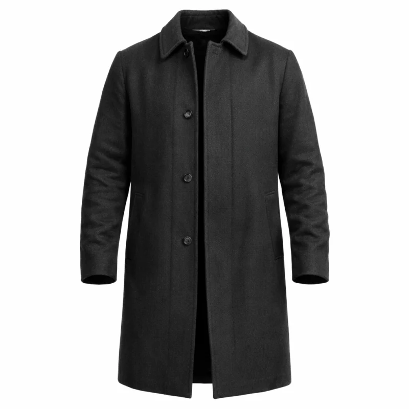 Hudson and Rex Luke Roberts Mark Hudson Grey Coat