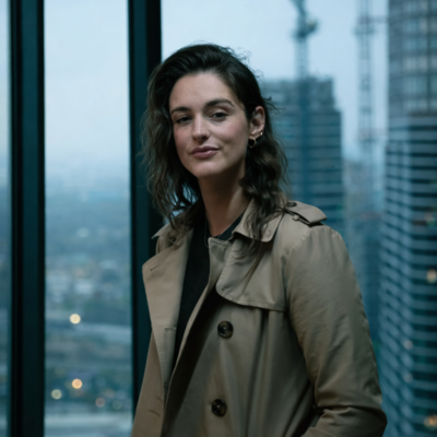 Jitters 2026 Lauren Budd Beige Coat