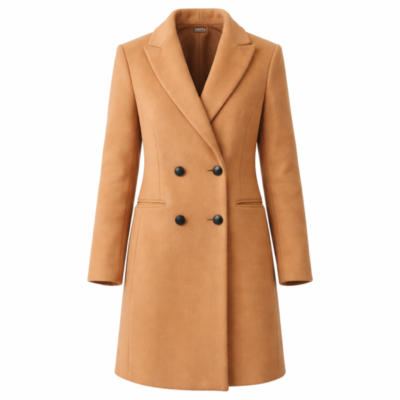 Law and Order SVU S27 Kelli Giddish Amanda Rollins Brown Coat