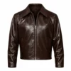 Love is Blind Nick Lachey Brown Leather Jacket