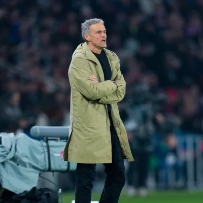 Manager Luis Enrique Hooded Coat