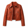 Margoâ€™s Got Money Troubles Event Elle Fanning Orange Jacket model style