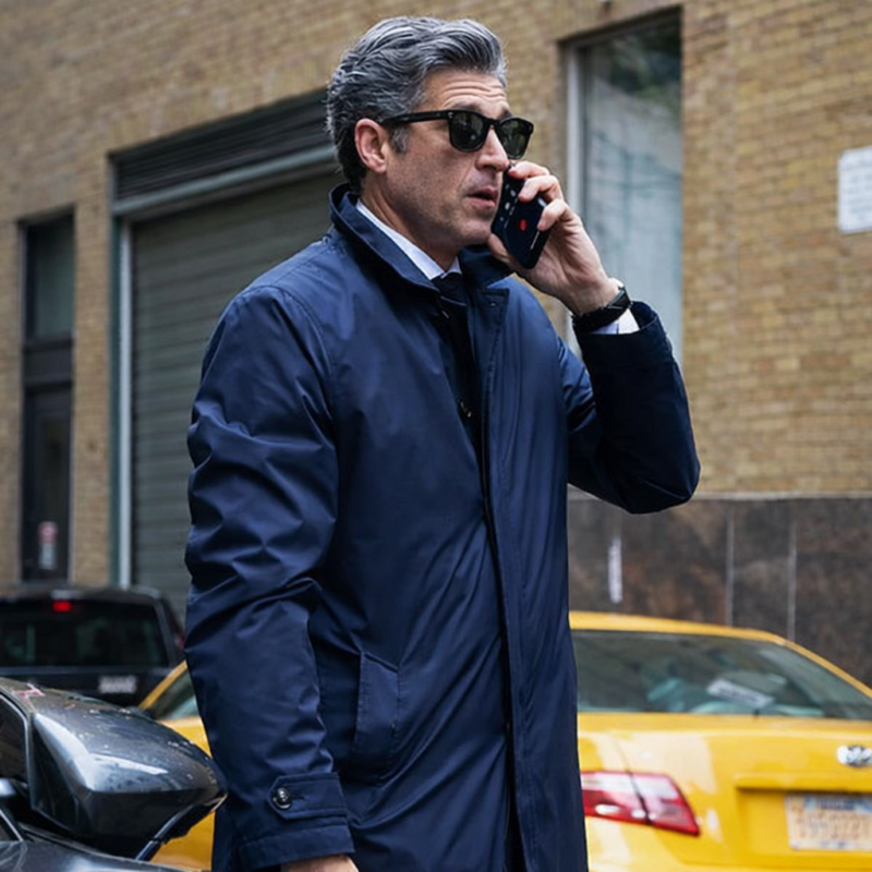 Memory of a Killer Patrick Dempsey Angelo Doyle Blue Coat
