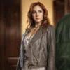 My Rival S01 Ela Velden Brown Jacket