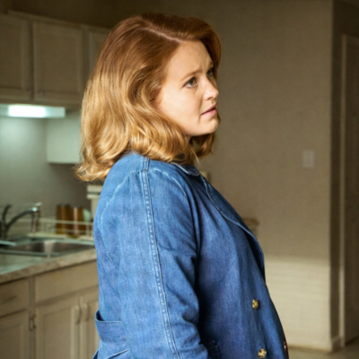 NCIS Origins S02 Diane Sterling Blue Denim Blazer front view