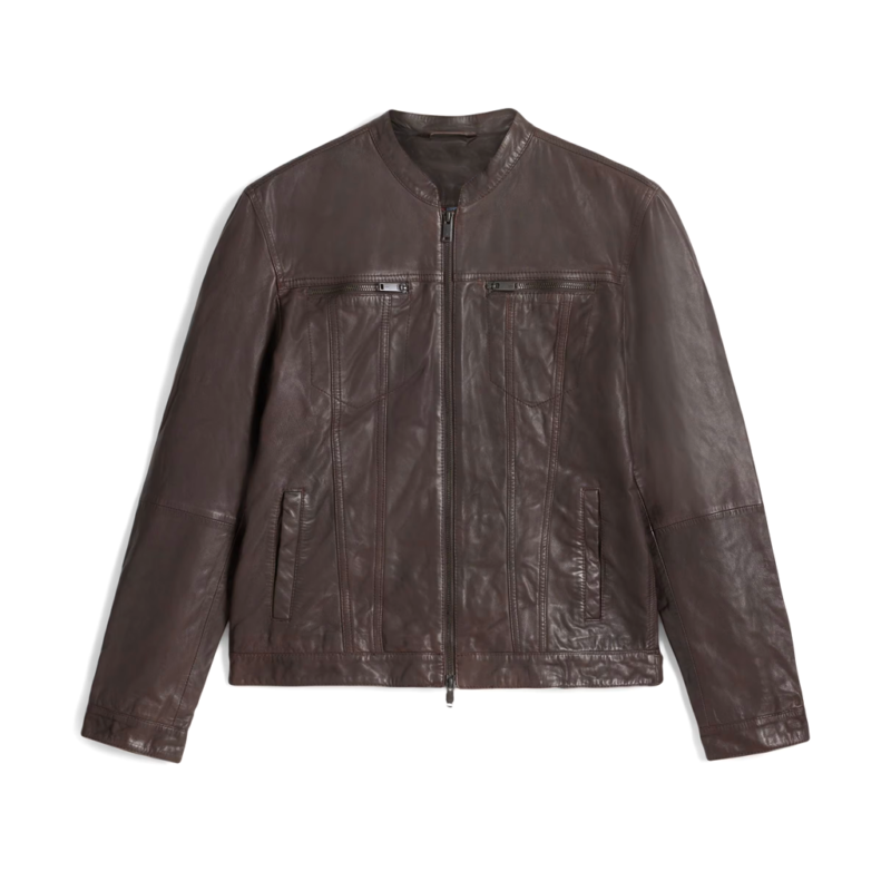 NCIS Origins S02 Dwayne Pride Shea Buckner Brown Jacket model style