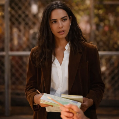 NCIS Origins S02 Lala Dominguez Brown Blazer