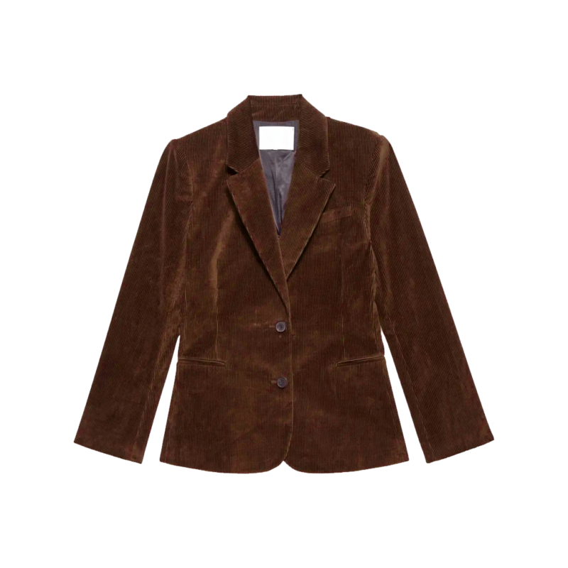 NCIS Origins S02 Lala Dominguez Mariel Molino Brown Blazer F
