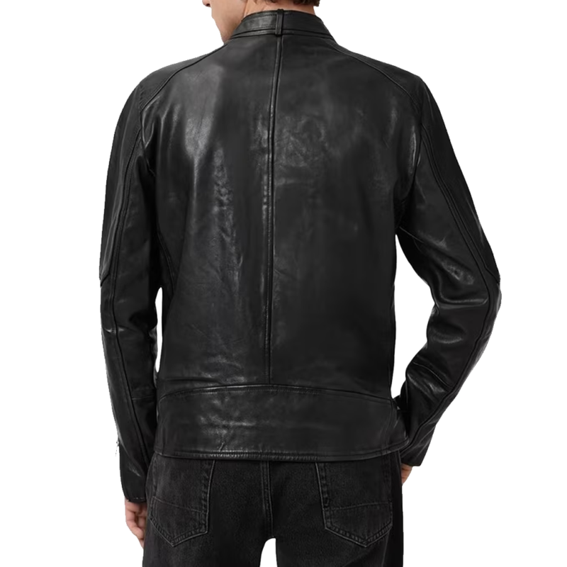 NCIS S23 Nick Torres Valderrama Black Leather Jacket