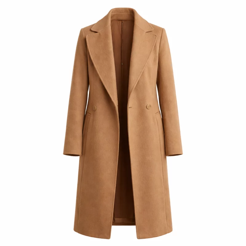 Necar Zadegan CIA S01 Nikki Reynard Brown Coat