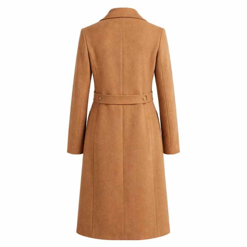 Necar Zadegan CIA S01 Reynard Brown Coat