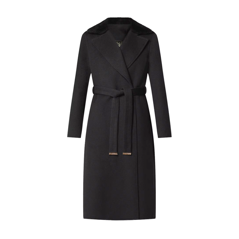 New York City 2026 Taylor Swift Black Wool Coat