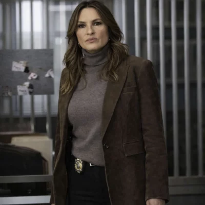 Olivia Order SVU S27 Brown Blazer