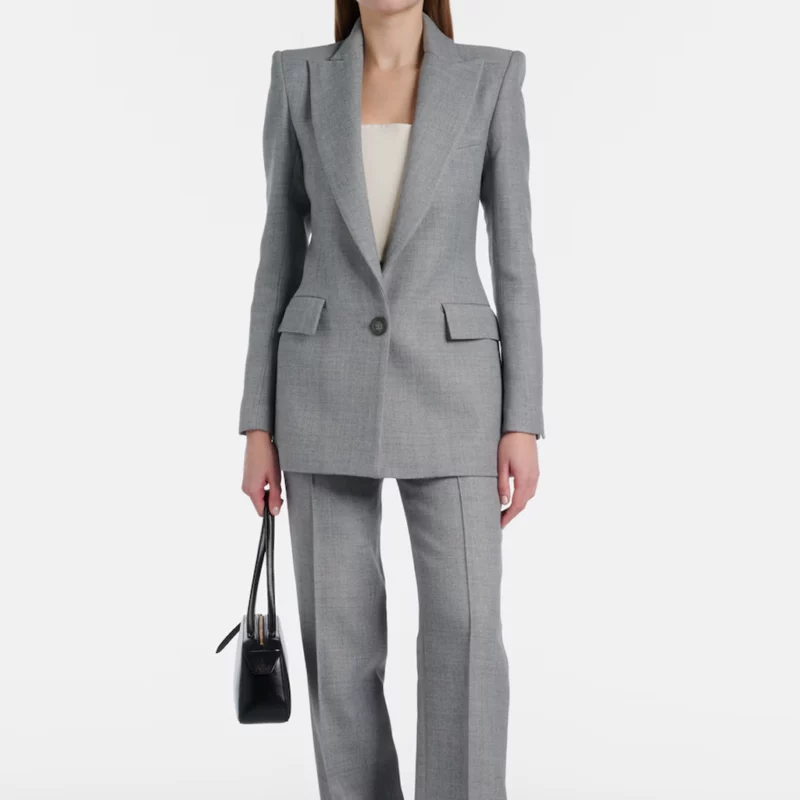 Rebecca Ferguson The Today Show 2026 Grey Blazer