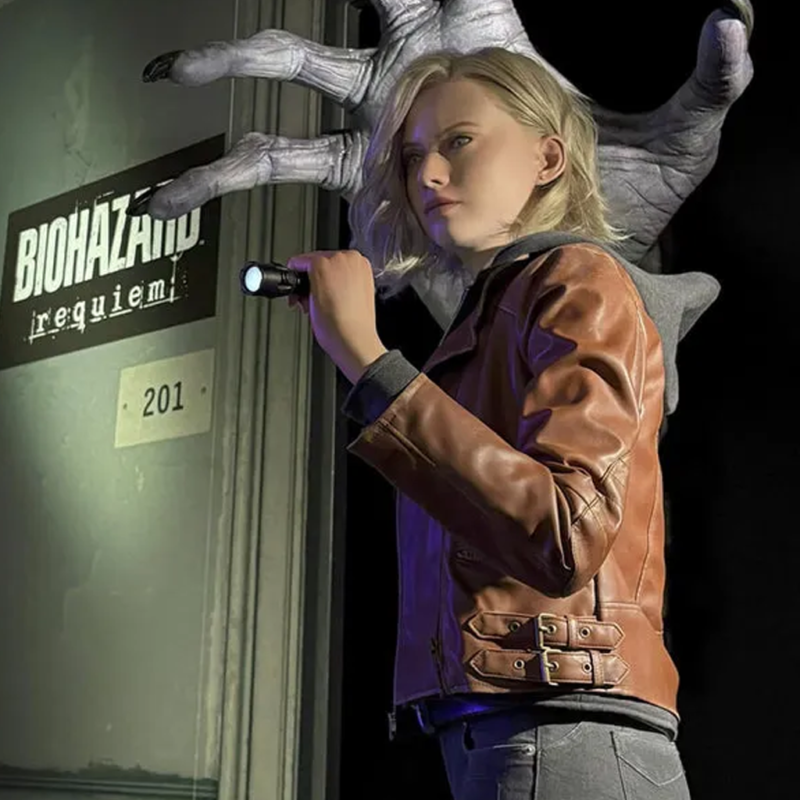 Resident Evil Requiem Grace Alyssa Brown Jacket