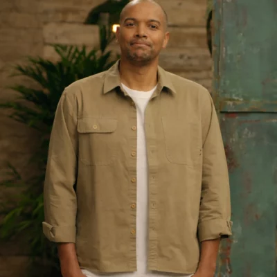 Rich Miller The Great Pottery Throwdown S09 Beige Jacket