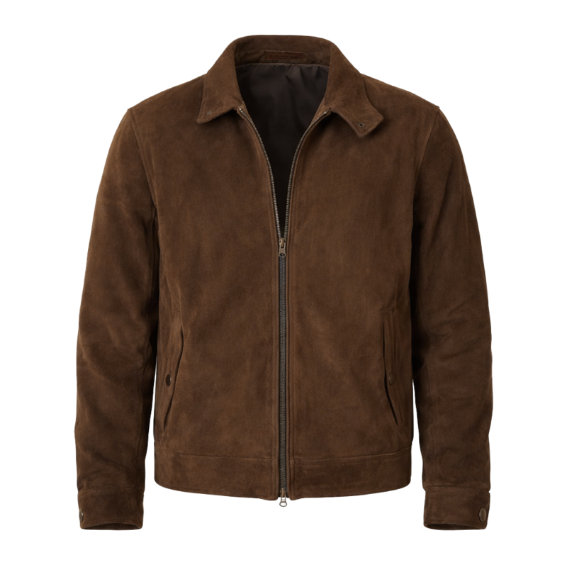 Shrinking S03 Damon Wayans Jr. Brown Jacket