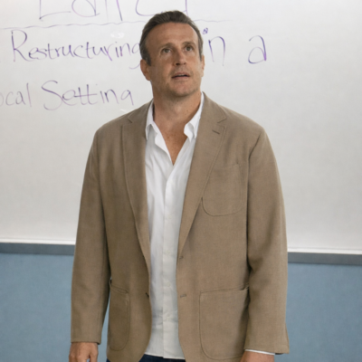 Shrinking S03 Jason Segel Beige Blazer