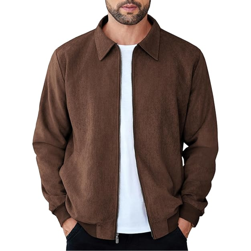 Shrinking S03 Louis Brett Goldstein Brown Jacket