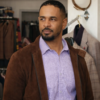 Shrinking S03 Wayans Jr. Brown Jacket