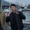 Siren S02 Calvin Lee Black Leather Jacket