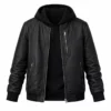 Siren S02 Calvin Lee Curtis Lum Black Leather Jacket