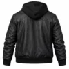 Siren S02 Calvin Lee Lum Black Leather Jacket