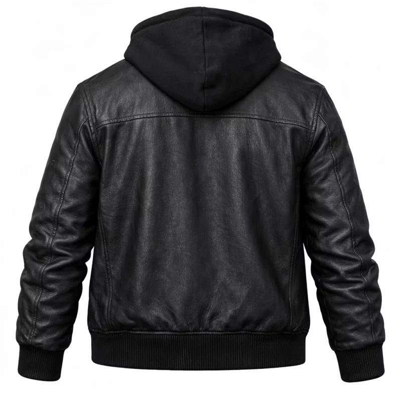 Siren S02 Calvin Lee Lum Black Leather Jacket
