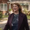 Small Achievable Goals S02 Julie Muldoon Burgundy Blazer