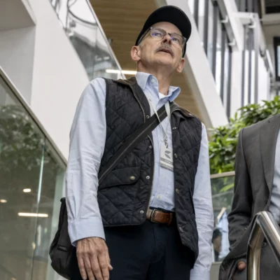 The Audacity Rob Corddry Black Vest