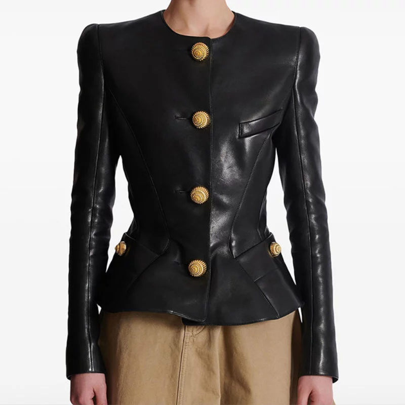The Beauty S01 Ari Graynor Diana Starling Black Leather Jacket