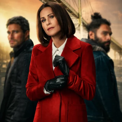The Borderline May Ferguson Red Coat