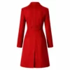 The Borderline May Minnie Driver Red Coat