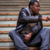 The Fall and Rise of Reggie Dinkins Tracy Morgan Varsity Jacket outfit look