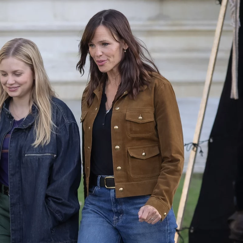 The Last Thing He Told Jennifer Garner Hannah Hall Brown Jacket