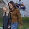 The Last Thing He Told Me S02 Jennifer Garner Hannah Hall Brown Jacket