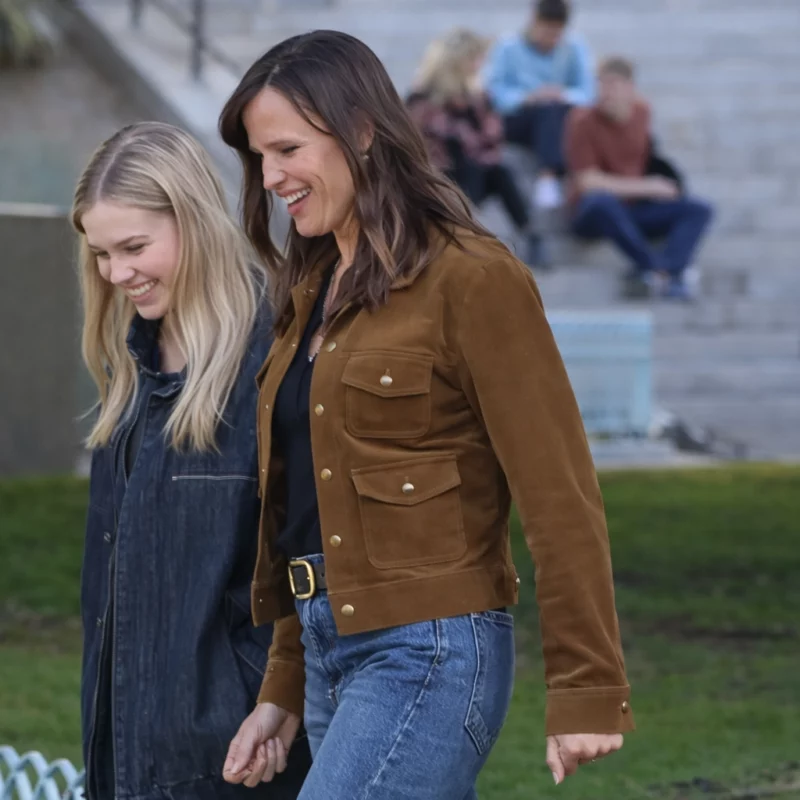 The Last Thing He Told Me S02 Jennifer Garner Hannah Hall Brown Jacket