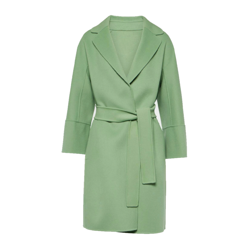 The Madison Elle Chapman Green Coat model style