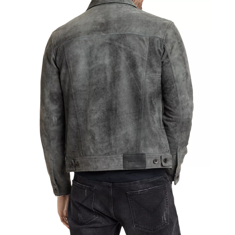 The Voice S29 Jared Shoemaker Grey Jacket fashion wear