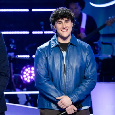 The Voice S29 Lucas West Jacket front view