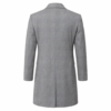 The Young And The Restless S53 Adam Newman Grossman Grey Trench Wool Coat