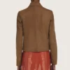 Today 2026 with Jenna And Sheinelle Kim Brown Leather Jacket