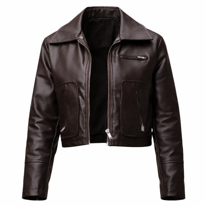 Underground S01 Ekin Aksoy Komiser Pinar Esen Leather Jacket
