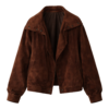 Underground S01 Melek Aslan ÃœlkÃ¼ Hilal Ã‡iftÃ§i Brown Jacket