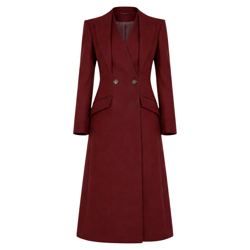 Wales 2026 Kate Marron Wool Coat