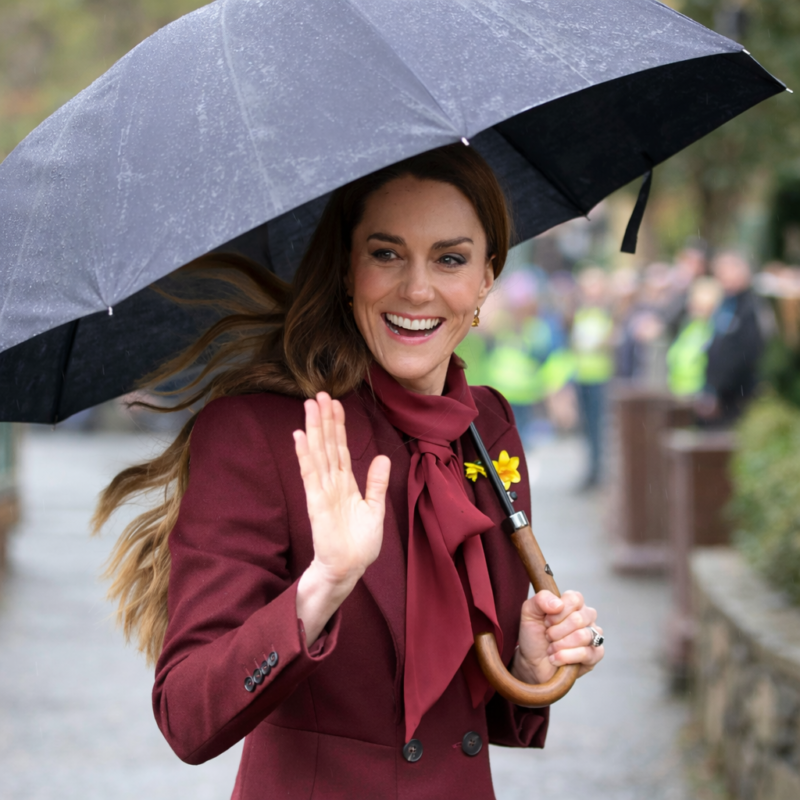 Wales 2026 Kate Middleton Marron Coat