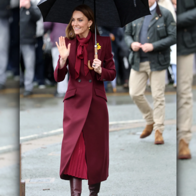 Wales 2026 Kate Middleton Wool Coat