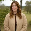 Wild Vacation Rentals 2026 Dâ€™Arcy Carden Beige Jacket